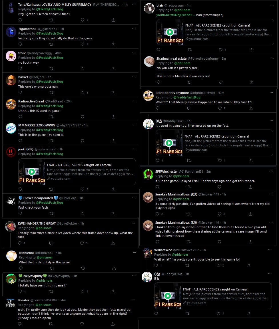 Phil on Twitter: "ya'll ACTUALLY made me reinstall Clickteam JUST to check  this, but lo and behold @FreddyFactsBlog is actually super right about  this. Checked FNAF1's source code and there is NOTHING