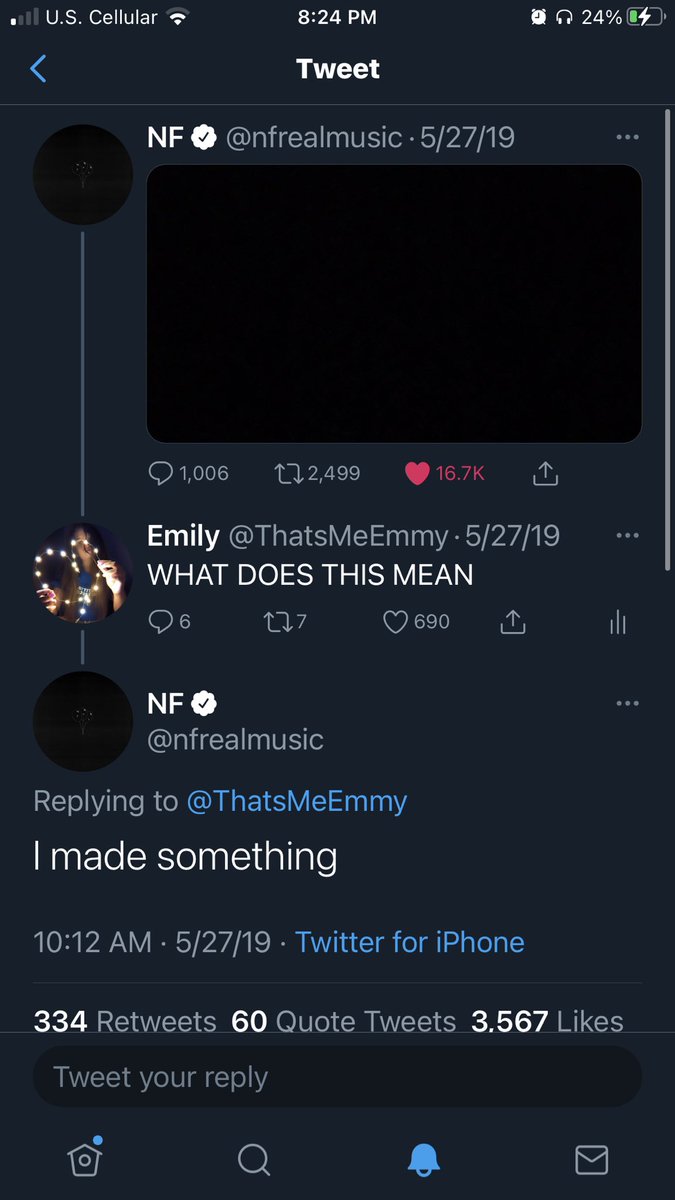 ThatsMeEmmy's tweet photo. @wrocksboi @nfrealmusic So this was may 27th 2019 and he announced the search 3 days later https://t.co/RLGGfPPgTK