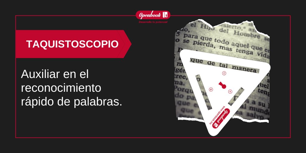 OpenBookMx's tweet photo. Esta herramienta te ayudará a agilizar los músculos oculares para leer más rápido sin perder la comprensión. https://t.co/3WIfA3K24g