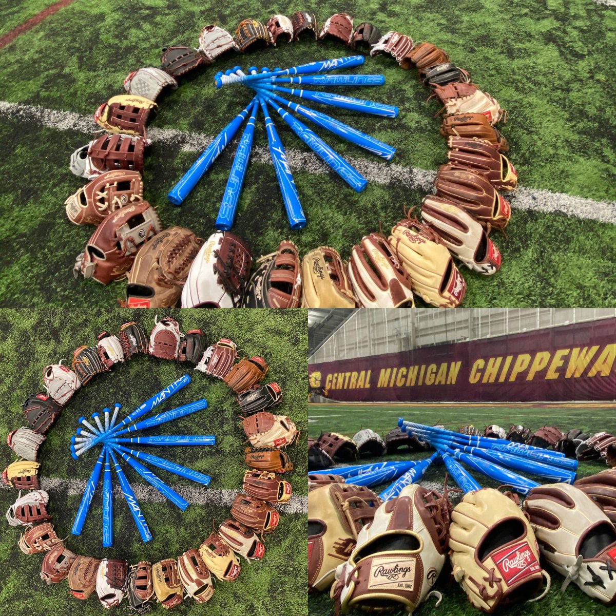 CMUSoftball's tweet photo. The #Mantra has a new home in Mt. Pleasant! 🤩 🔥
#Team43 #FireUpChips #RawlingsSoftball #2021Ready https://t.co/hurw6NwxSI