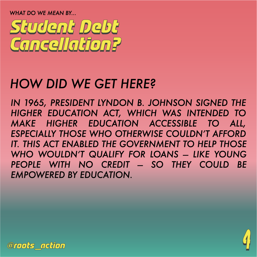 How did we get here?In 1965, President Lyndon B. Johnson signed the Higher Education Act. Newly proposed regulations amending the Higher Education Act and increasing the federal government’s role in subsidizing education have become increasingly popular over the past few years.