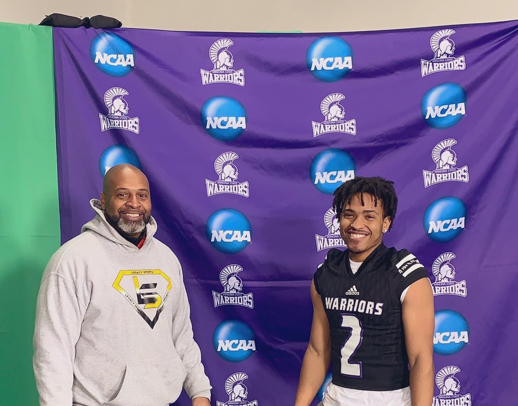 AarionLacy34's tweet photo. Blessed to say that i have committed to Winona State University ‼️ https://t.co/BfhSGYrQuV