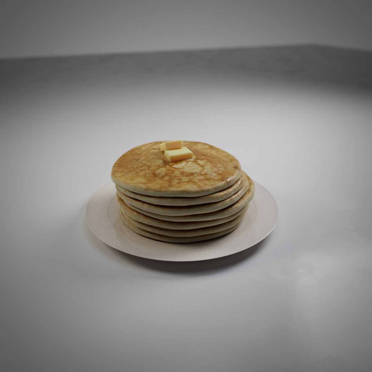 Happy Shrove Tuesday everyone!

Disclaimer - my pancakes never look this good in real life 😂

#PancakeDay #shrovetuesday2021 #3dfood #3dartist