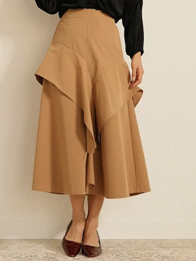 衣装速報 水卜麻美 アナ衣装 21 2 17の スッキリ で 水トちゃん が着用していた衣装が見つかりました 透け感のあるニットアンサンブルと ベージュのフリルフレアスカートです 詳細はこちら T Co Aoat9zz6wv Sukkiri Ntv 日テレ