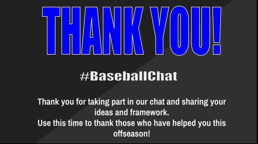 Coach_Darby_'s tweet photo. Thank you for taking part in our chat and sharing your ideas.

#BaseballChat

Lastly, thank you to @OnDeckSports &amp; @dmayden87 for partnering with us to promote their product &amp; give back to baseball.

Good luck this season! https://t.co/qkrVzueruu