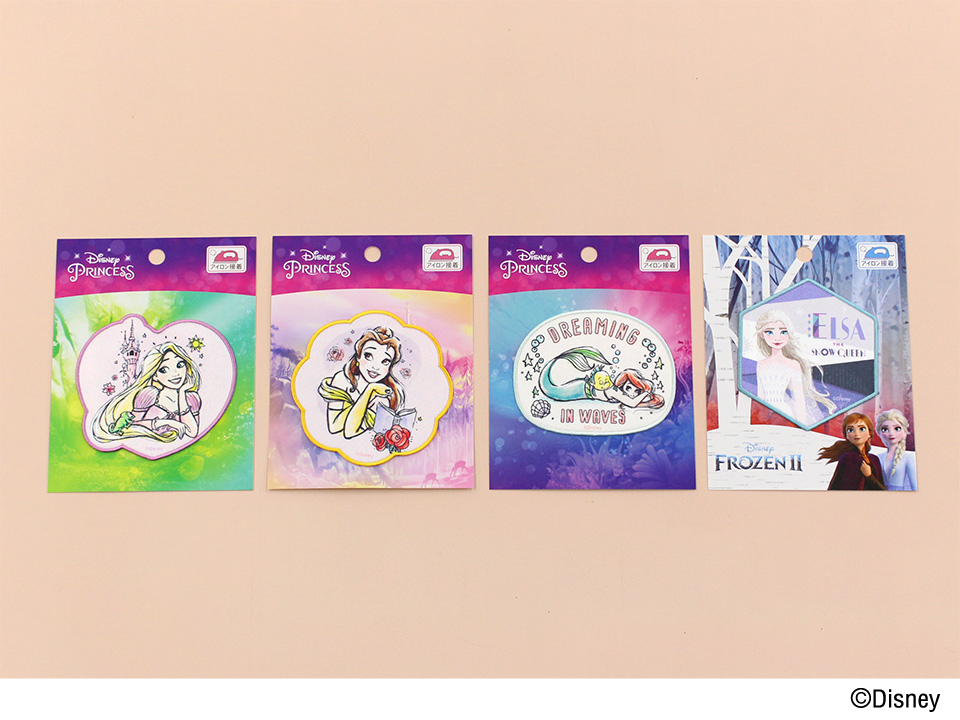 تويتر クラフトタウン على تويتر 2月後半 新商品 ディズニープリンセス ワッペンシリーズ ディズニープリンセスのワッペンシリーズに 21新作が登場です ナチュラルな手書きタッチが ちょっぴり大人っぽくおしゃれ ビッグワッペン 名札付けワッペン