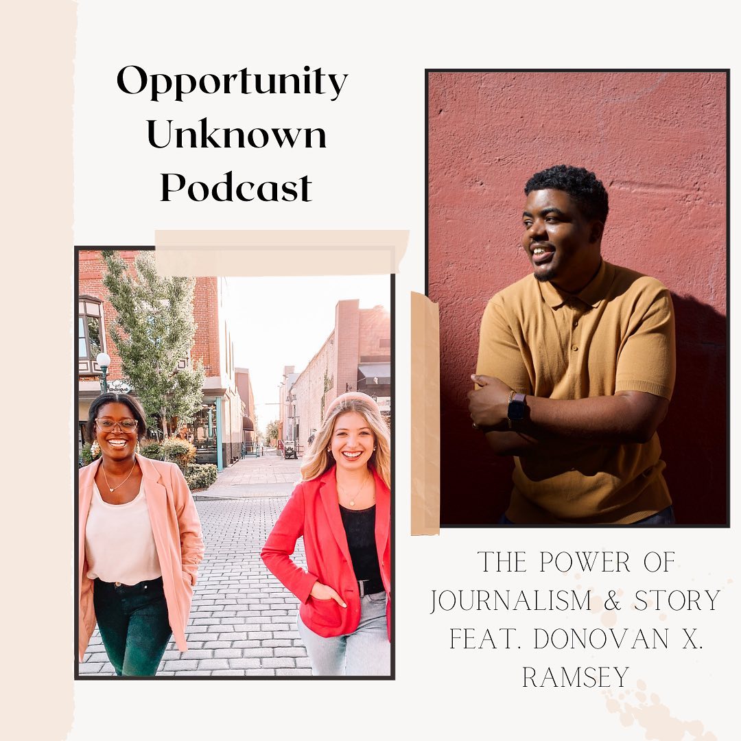 Meet the <a href="/latimes/">Los Angeles Times</a> newest journalist covering Black life, stories and experiences in LA! Welcome @donovanxramsey to the <a href="/oandupodcast/">Opportunity Unknown</a>! #shareBlackstories #careeradvice #careerpodcast #Blackwriters