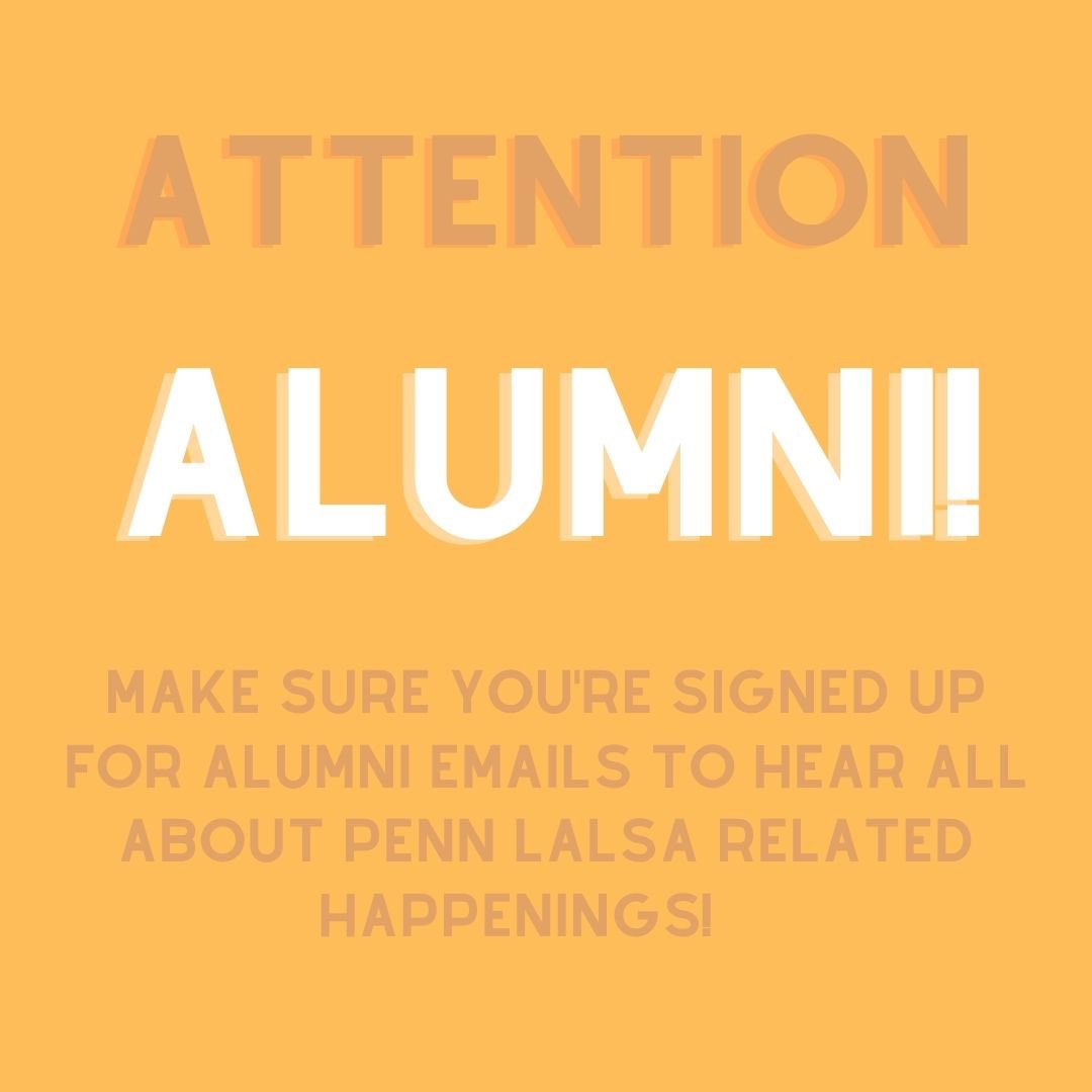 PennLALSA's tweet photo. Hey alumni! It’s been a minute. Love what you’ve done with your hair. Any who, fill this out to get on our list and stay in touch: https://t.co/cPBfqNJ7iA https://t.co/bIcDXLzSfG