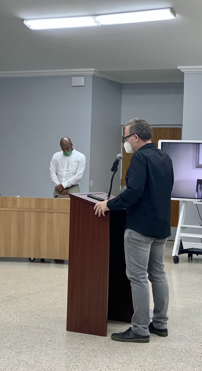 I was able to open the city council meeting in prayer tonight. 1 Timothy 2:1-4 #groveland is blessed with great city leaders