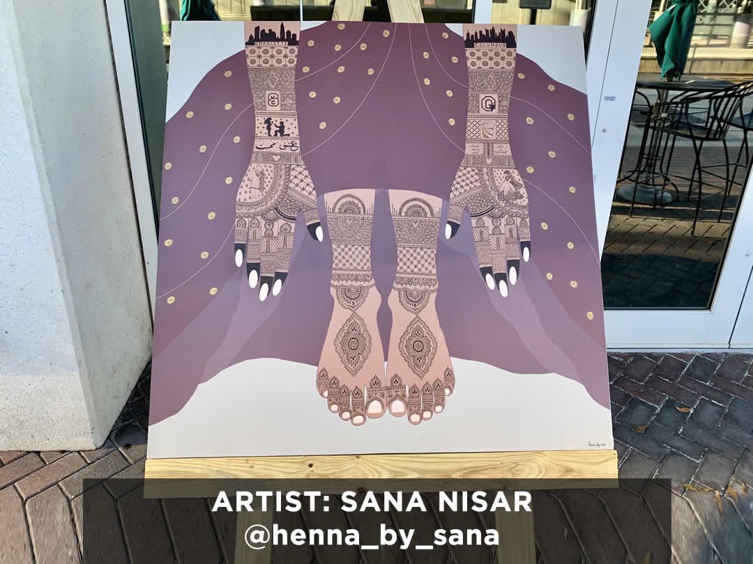 To celebrate their affection for Charlotte, six local artists painted giant, love-themed postcards along the light rail line at 7th Street Public Market. Most works are 8-feet wide and all are currently on display thru 3/15.