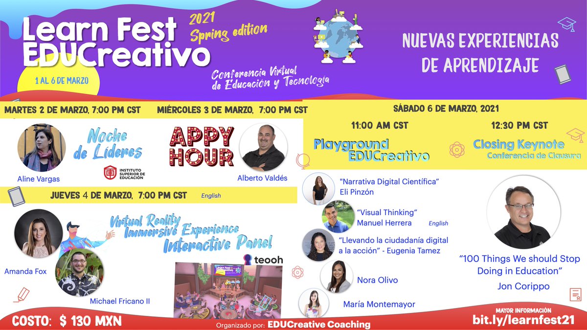 🕓 ¡Comenzamos en 15 días! ¿Ya estas listo? - eepurl.com/hqOU7r