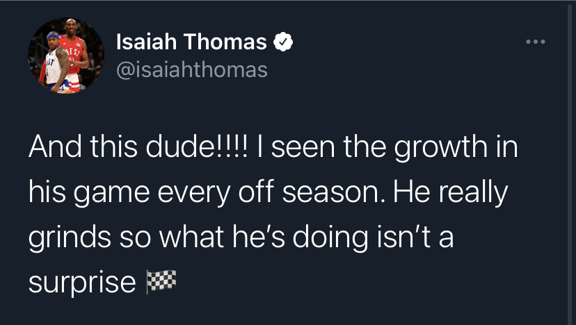 No. 8:His peers recognize his game too. @ZachLaVine |  #NBAAllStar  