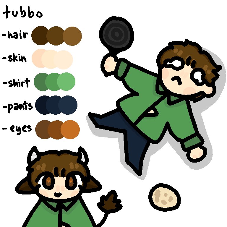 tomi 🦈 (inactive) on X: TUBBO AND HIS COLOR PALLETE :] #tubbofanart  #tubboart  / X