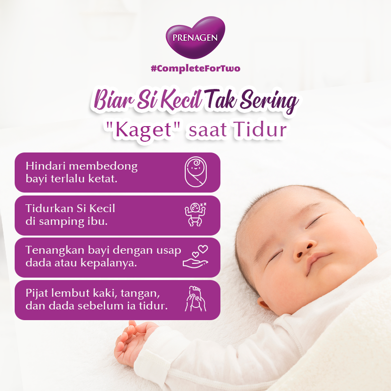 tvOneNews's tweet photo. Kamu sering ngeliat Si Kecil tiba-tiba kayak 'kaget' gitu pas lagi tidur, Bu? Nah, meski kondisi ini normal pada bayi usia 0-6 bulan, tapi ada beberapa cara yang bisa kamu coba buat https://t.co/k6jlOvI9Kf @prenagenworld #CompleteForTwo #SayYesToASI https://t.co/nVyEev9ioK