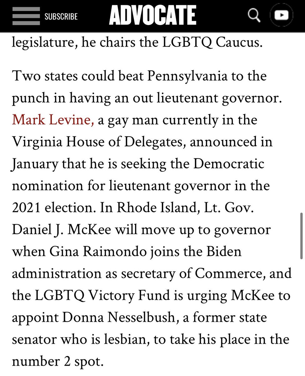 would be rad to see RI have the nation’s first LGBTQ Lt. Governor in <a href="/DonnaNesselbush/">Donna M. Nesselbush</a> 🌈 #ChooseDonna