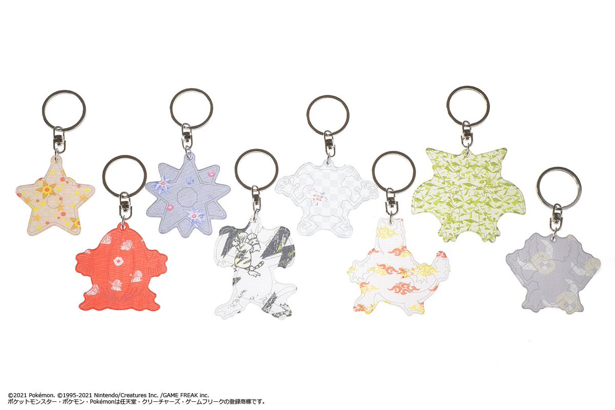 ケンエレファント 公式 A Twitter Pokemon Shirts Fabric Scraps Keyholder 第5弾ラインナップ ケンタロス コイキング ギャラドス ラプラス メタモン イーブイ シャワーズ サンダース ブースター ポケモン ポケモンシャツ Newsed イーブイ メタモン