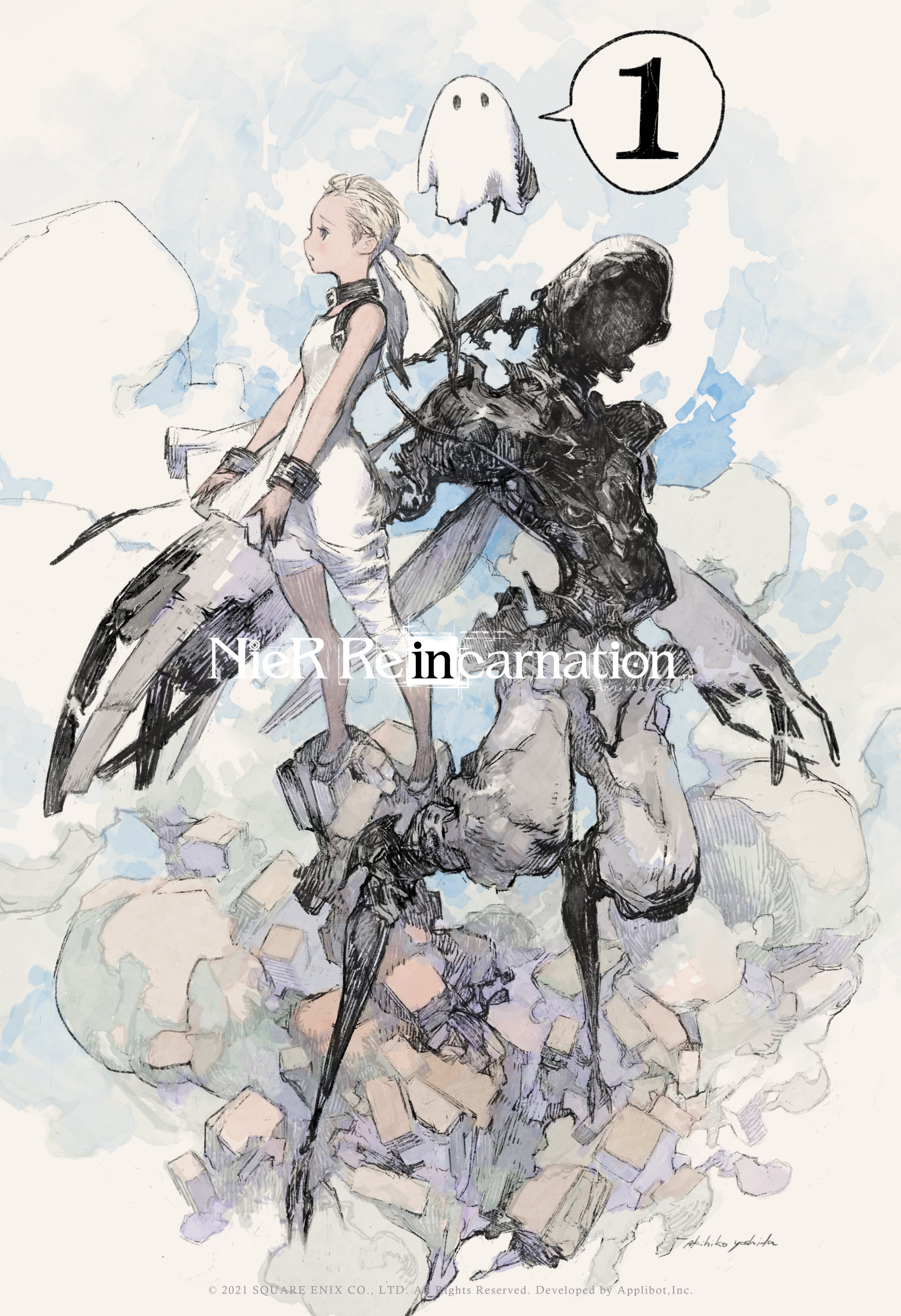 NieR Re[in]carnation キャンバスアート NieR リィン