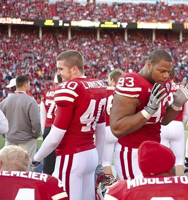 The season starts and we’re kicking ass. The Blackshirts were the top defense in the country in 2009 — holding our opponents to 10.4 points per game. Dude on left had a little bit to do with that. Dude on the right had a LOT to do with that.