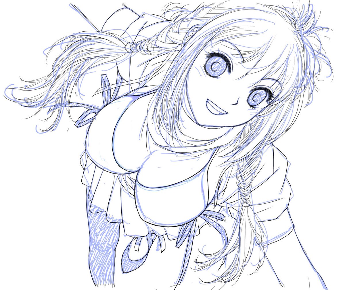 3.11の時凄い勢いで描いた(遅筆の自分なのにビックリした)応援とお見舞い絵のラフですが…(ボツ絵も含む) 