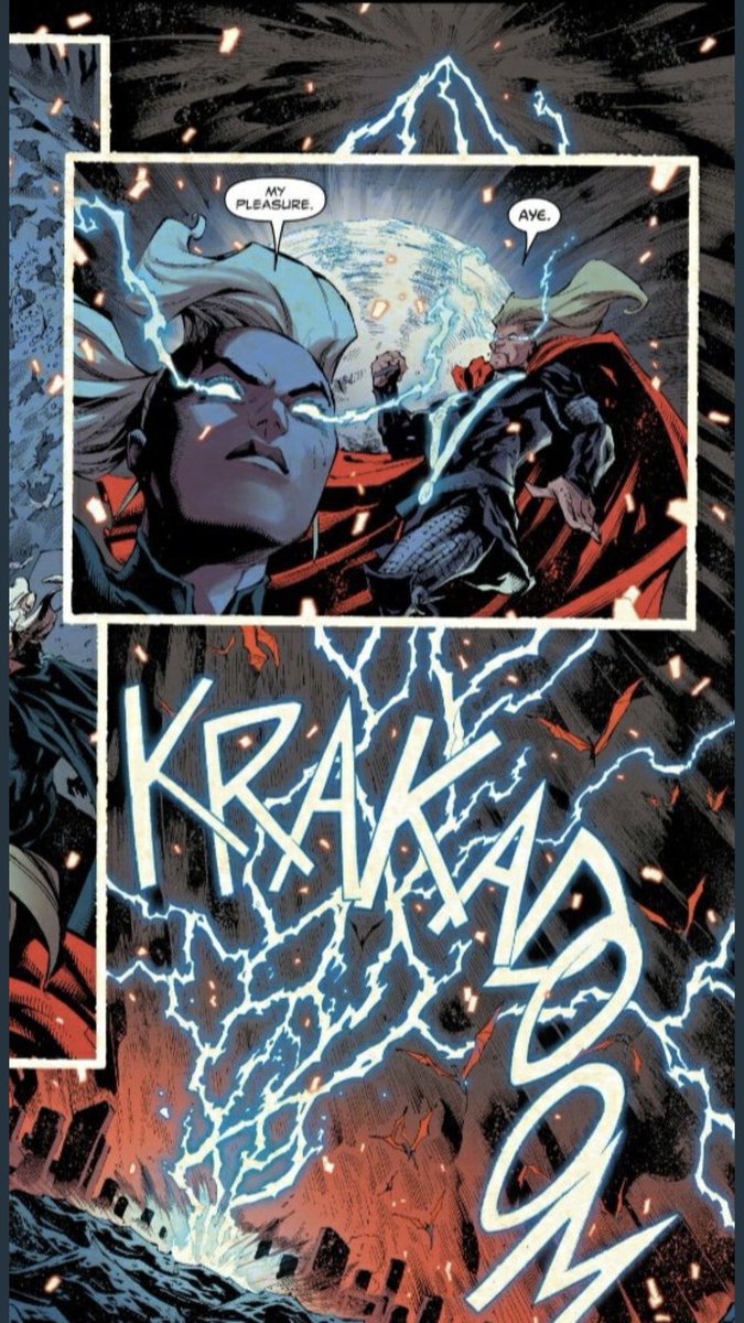 Honestly?? @Marvel Should just label Storm and Thor “The Gods of Earth” I mean why not. People worship them etc. Make it Happen. https://t.co/bCwpTCBlP0