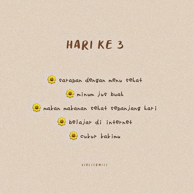 TIPS GLOW UP DALAM SEMINGGU       —— A THREAD ——