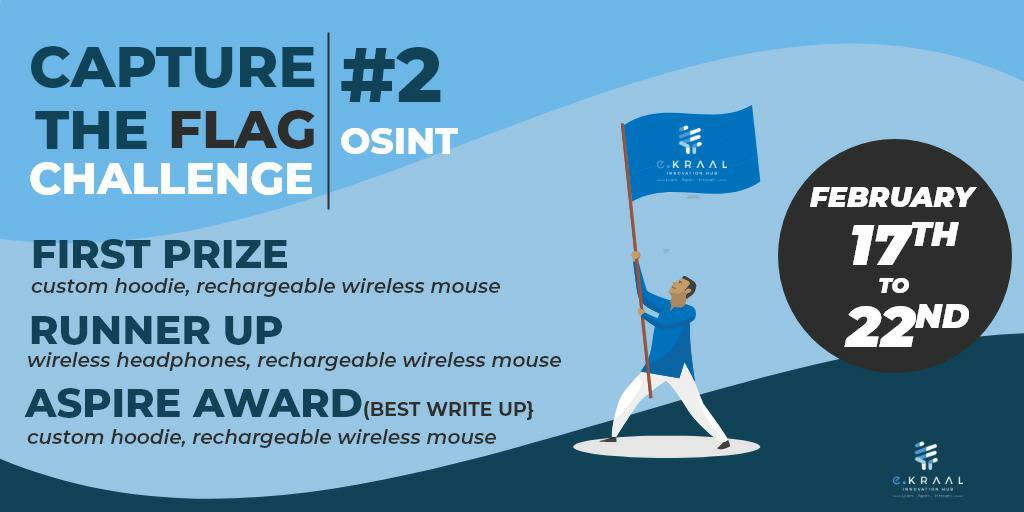 eKRAALhub's tweet photo. Rise &amp; Shine.. Another day, Another #AspireCTF!!

This week's challenge starts today 9:00 a.m. Be sure to participate, prizes to be won!
#TellAfriendTotellAfriend.

#CTF #OSINT #cybersecurity #AspireMonth #mentorship https://t.co/qZVQ1SaYb9