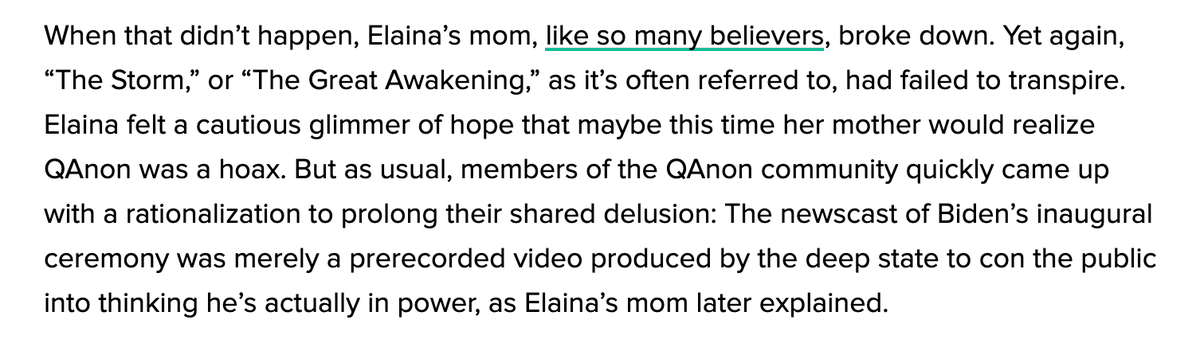 And it's got that thing apocalyptic religious sects do when the promised apocalypse doesn't happen on schedule: they move the goalposts and redefine how it's supposed to happen: