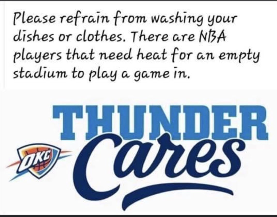 DrRickSowell's tweet photo. #OKCThunder https://t.co/IKCmTLbPwU