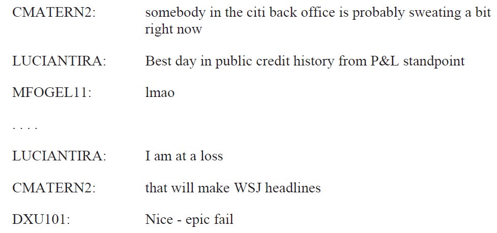 difference between an analyst and MD is that the MD knows to keep money that doesn't belong to them