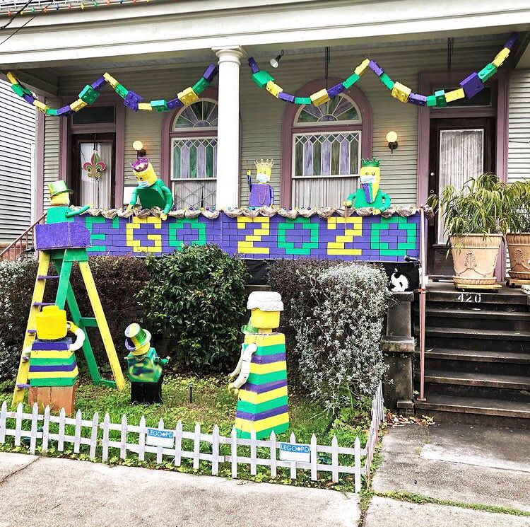 Even more  #YardiGras floats in New Orleans from LEGO to "House Wine"