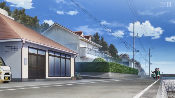 けん なでしこのおばあちゃんの家がある場所 左の空き地 ゆるキャン けん なでしこのおばあちゃんの家がある場所 左の空き地 ゆるキャン