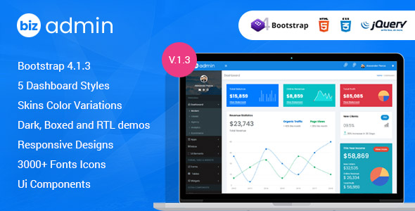 uxliner9's tweet photo. #themeforest #uxliner #html #envato #envatomarket
https://t.co/IdNiOpKJ8N
Bizadmin - Multipurpose Bootstrap 4 Admin Templates + UI Kit

Biz Admin is a popular open source WebApp template for admin dashboards and control panels. Biz Admin is a fully responsive HTML template https://t.co/WMl3OtnCnW