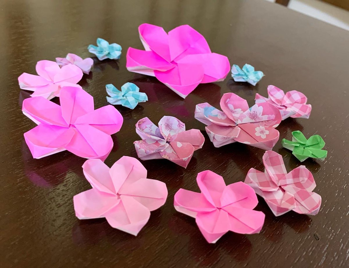 わたこ Twitterissa 楽しい折り紙 Fun Origami 梅の花です 立体的で花びらの丸い感じが気に入って たくさん折ってしまいました 桃の花にも見えるので 先日のくす玉を置いて 春のimageに 折り紙 Origami くす玉 Kusudama 薗部式ユニット Unit 梅の花 わたこ Twitterissa 楽しい折り紙 Fun Origami 梅の花です 立体的で花びらの丸い感じが気に入って たくさん折ってしまいました 桃の花にも見えるので 先日のくす玉を置いて 春のimageに 折り紙 Origami くす玉 Kusudama 薗部式ユニット Unit 梅の花