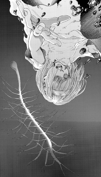 Btw, jangan kegocek sama gambar di manga Isayama ya. Beneran deh meski ukuran mereka beragam tapi cacing satu ini ngga segede makhluk bernama 'kehidupan' di manga AoT. Kalau dibuat perbandingan sama manusia normal, ukurannya ya kira-kira segini aja. Sama kayak cacing zaman now.