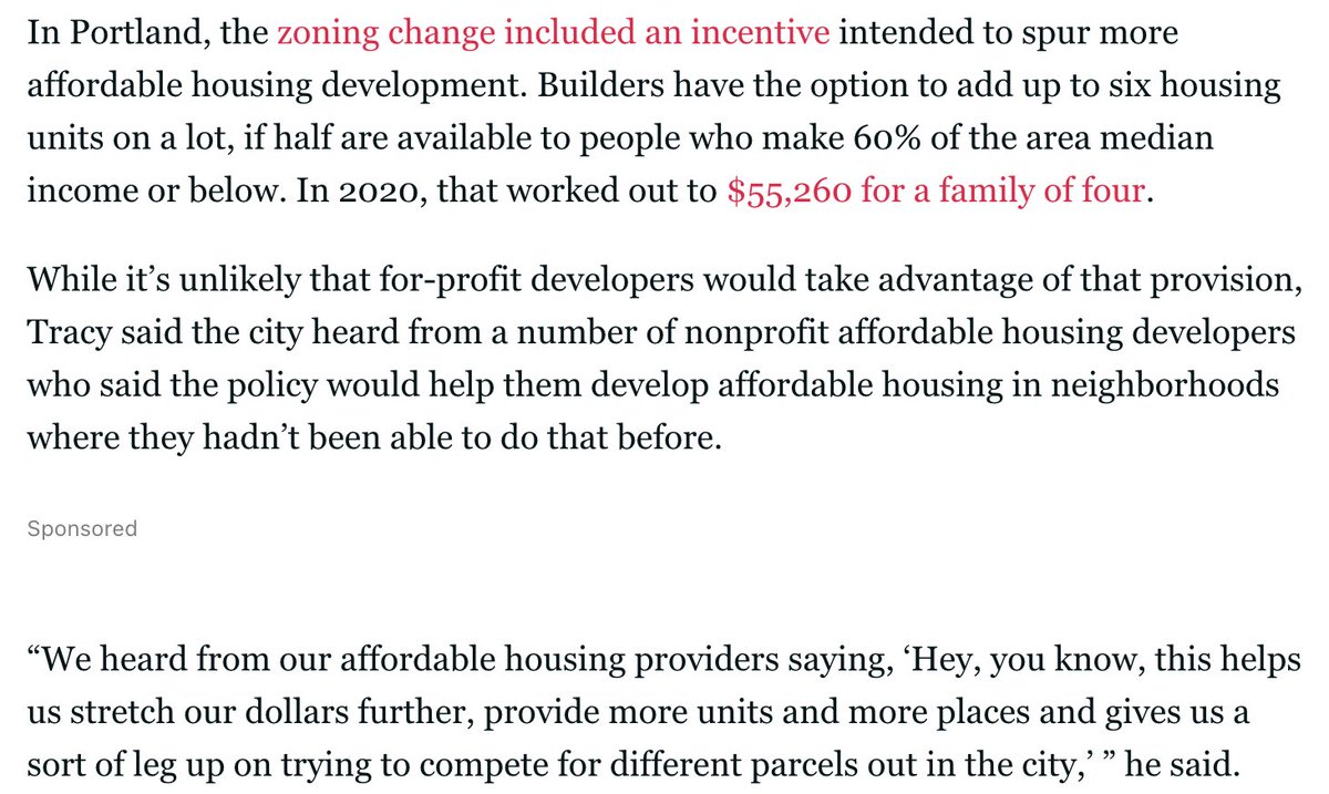 this is something that we have tools at our disposal to work on (and yes bring AMI levels down). through municipal housing, rent control, missing-middle & limited-equity co-ops, land trusts, other stufftilting land competition toward non-MR housing through zoning is v good!!!