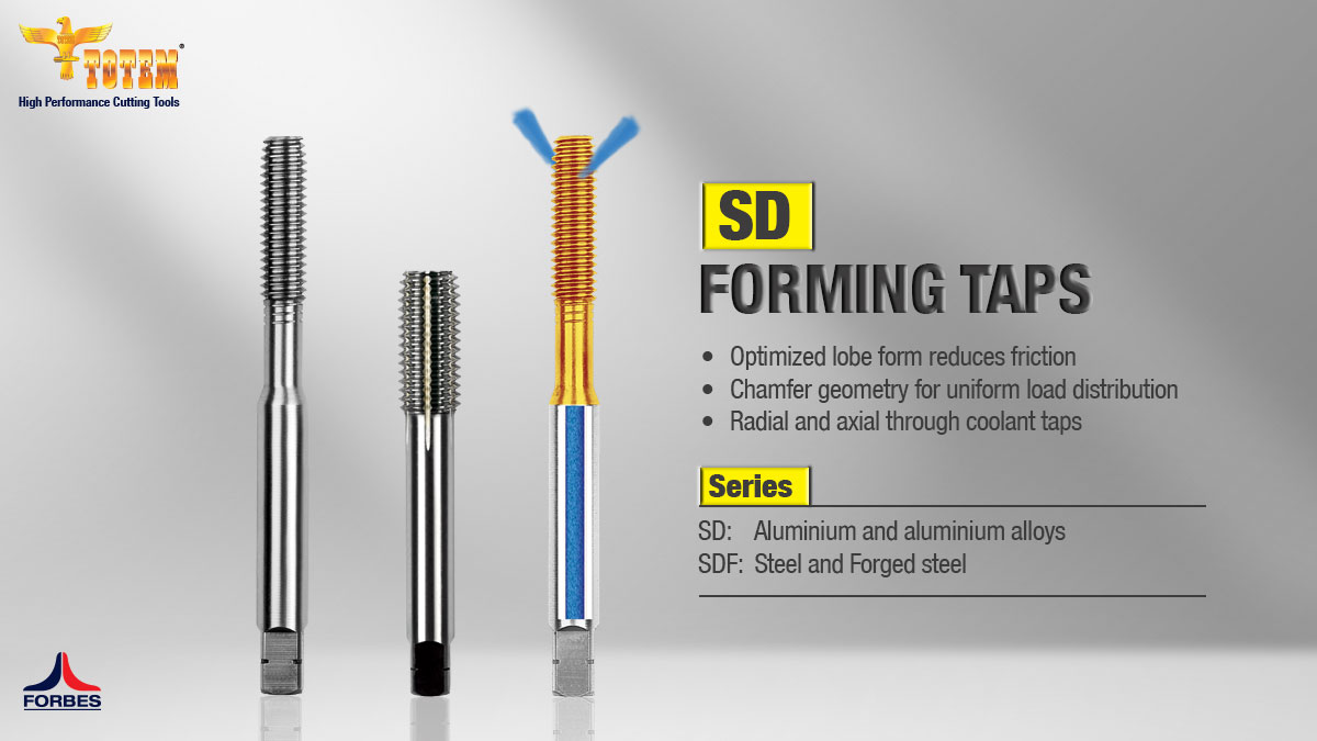 totemtools's tweet image. Totem Forming Taps are best suited for the chipless production of threads in ductile materials such as Copper, Aluminum, Soft Brass, and Steel. To know more visit totem-forbes.com/hss-epm-machin…
For inquiries contact sales@forbes.co.in

#formingtaps
#threadingtaps
#cuttingtools