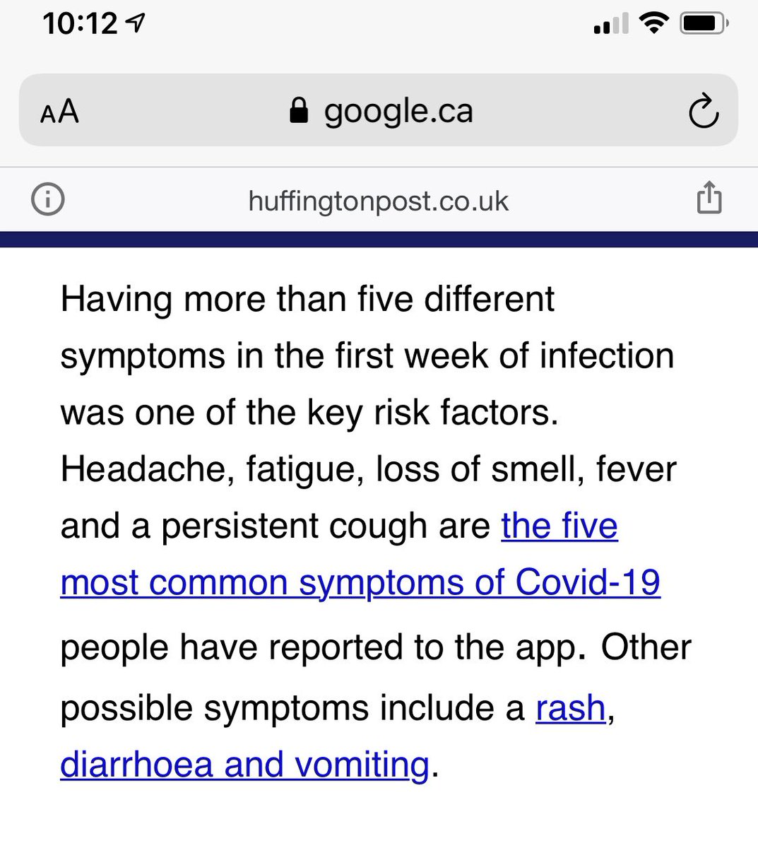3/ Before you argue that some untested people may have long Covid too, note that those with 5 or more Covid symptoms were more likely to report long Covid and those with this many symptoms would also likely have been tested. But yes, it is “possible”.