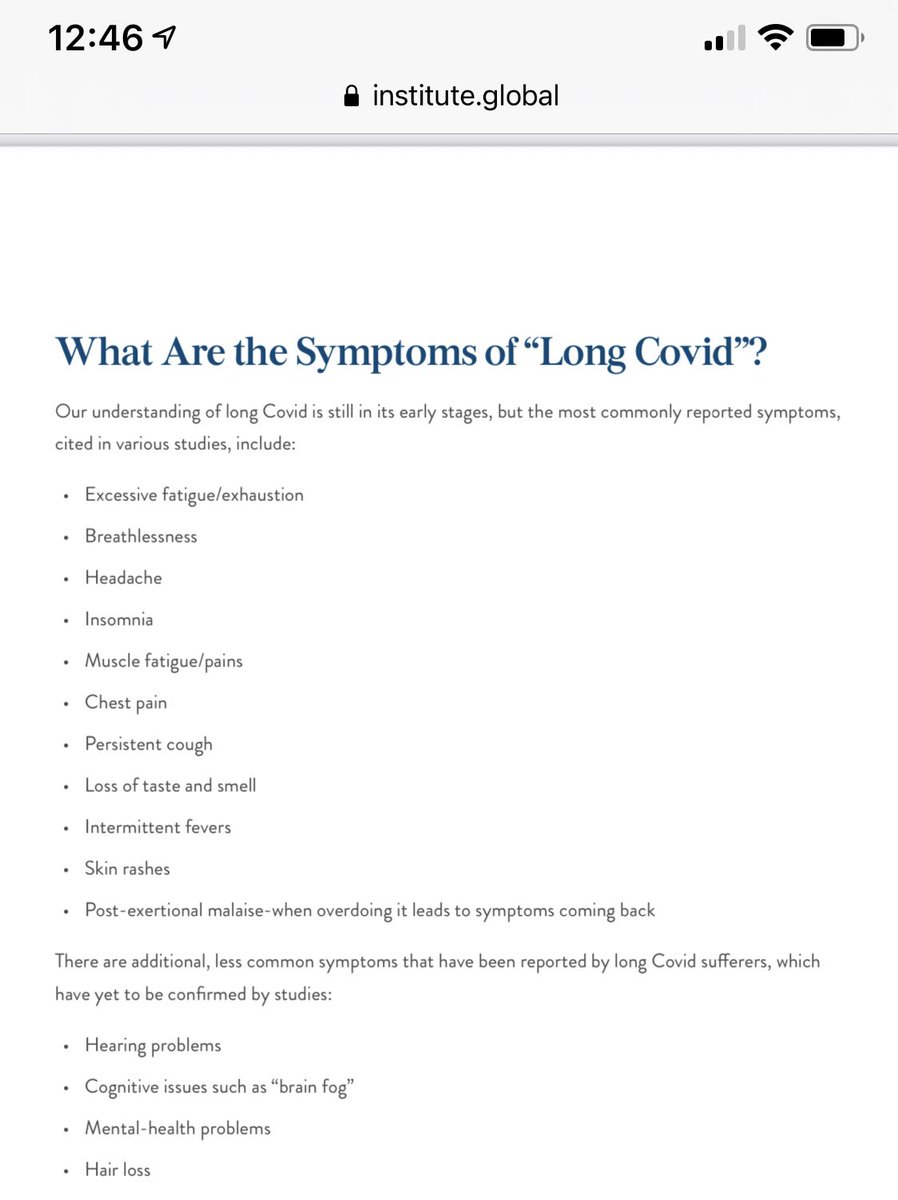 4/ Now, let’s consider the symptoms of long Covid. How many of these can be diagnosed by a doctor and how many are self diagnosed? How many are severe and how many are mild?