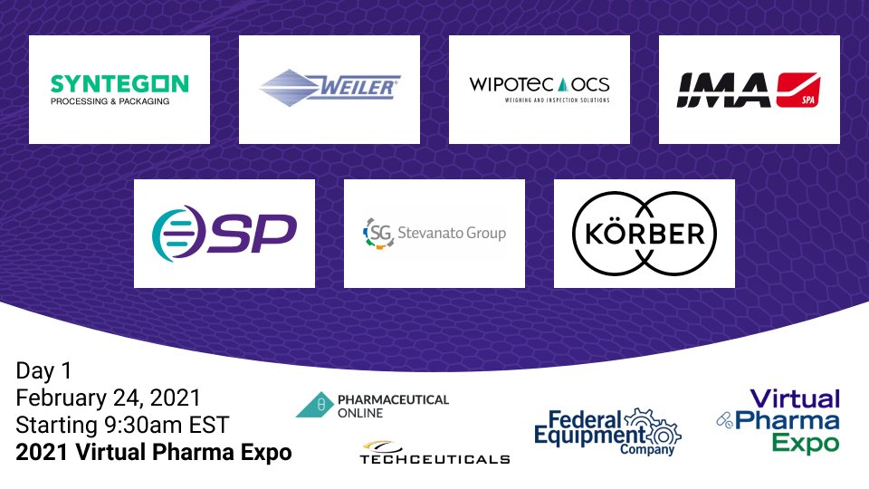 vpharmaexpo's tweet image. Virtual Pharma Expo starts at 9:30am EST today! Register for free: lnkd.in/eFBthKr - We have a great list of Day 1 presentations!