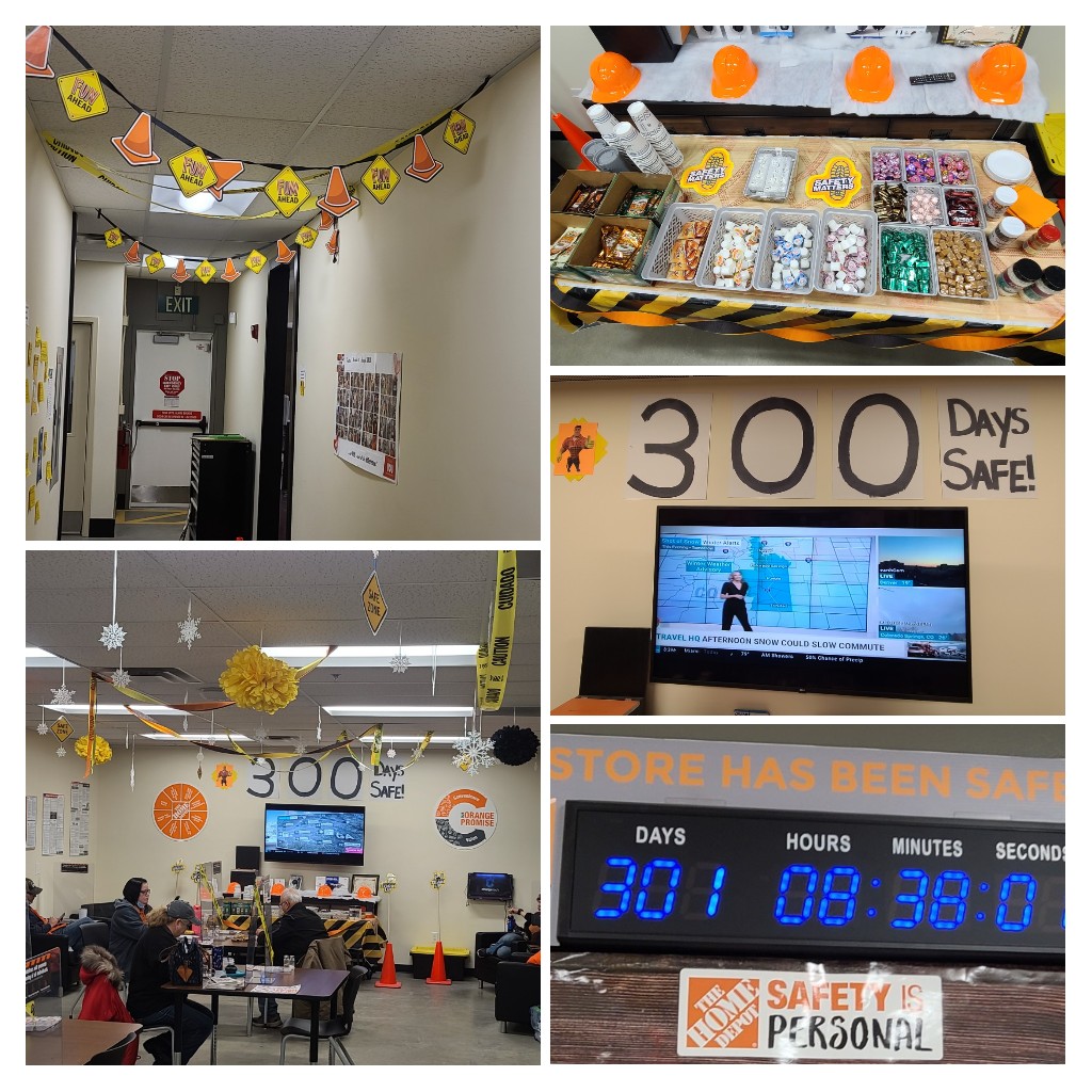 300 days safe! Congrats to 2780 on this great accomplishment! Hot cocoa bar for everyone! Thank you for making safety personal! #safetyispersonal @ErinJelley @BHomkes @brunogusso17 @Mdross66 @Dave_Dawber @bobsaniga @kathyraglin840 @HouleHeather @TarpleyPatrick @BeahanPatrick