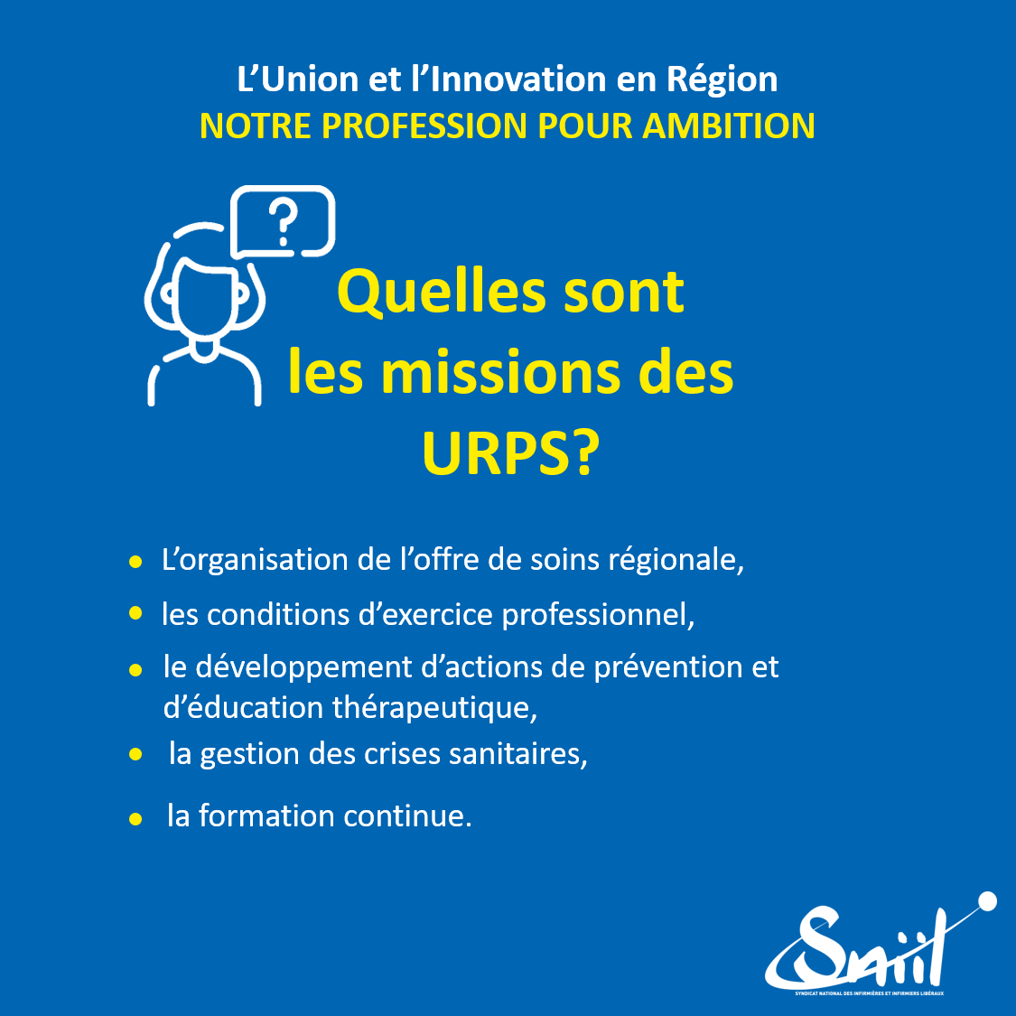 Sniil1's tweet photo. #ElectionsURPS #IDEL | Le scrutin pour les élections #URPS se tiendra à partir du 31.03.21. Mais savez-vous réellement ce que sont les URPS ? Retrouvez le guide complet sur notre site dédié 👉https://t.co/Da0snFG3eP https://t.co/aOUB5xXffK