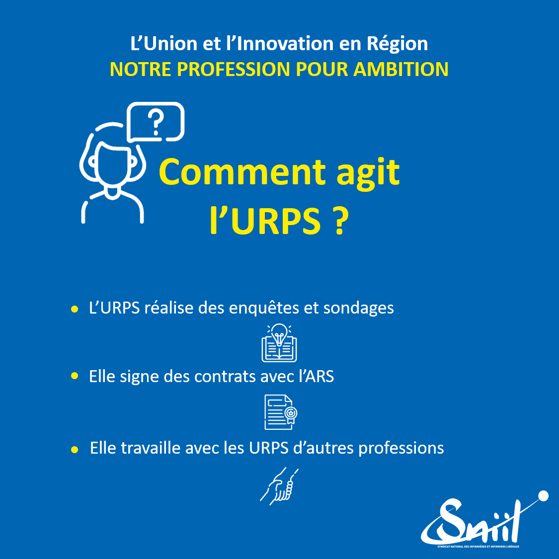 Sniil1's tweet photo. #ElectionsURPS #IDEL | Le scrutin pour les élections #URPS se tiendra à partir du 31.03.21. Mais savez-vous réellement ce que sont les URPS ? Retrouvez le guide complet sur notre site dédié 👉https://t.co/Da0snFG3eP https://t.co/aOUB5xXffK