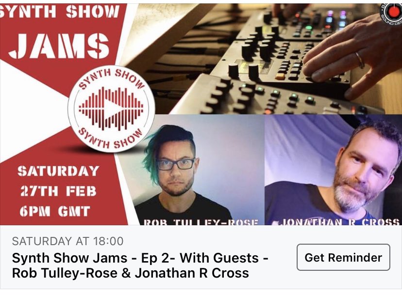 rupturerapture's tweet photo. Looking forward to a livestream chat alongside @pianotpot and @GeoSynths this Saturday. I’ll be talking about how I got into live electronic music, my workflow and plans for the future. 6PM GMT on the GeoSynths YouTube channel - https://t.co/AKsVy5pBk1 #synthshow #hardwarejams https://t.co/0bqfaaUdic