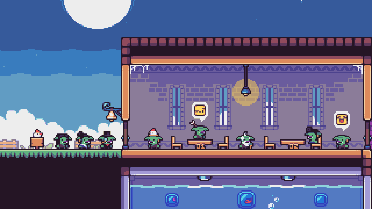witchmixgame's tweet photo. Oh boy, they broke into the restaurant again...

#pixelart #ドット絵 #IndieGameDev #Potionomicon https://t.co/mLQzQMAOSd
