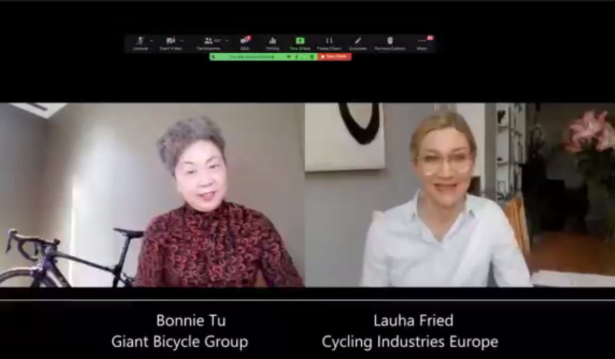“It is my responsibility and my dream to encourage more women in the #cycling industry and to encourage more women to cycle.”- inspiring words from Bonnie Tu of <a href="/ridegiantbikes/">Giant Bicycles</a> at the launch event of the #WomeninCycling network.

 <a href="/Cycling_Ind_EU/">Cycling Industries Europe</a> <a href="/mobycon/">Mobycon</a> <a href="/velokonzept/">Velokonzept</a> <a href="/CONEBI_Bxl/">EU Bicycle Industry</a>