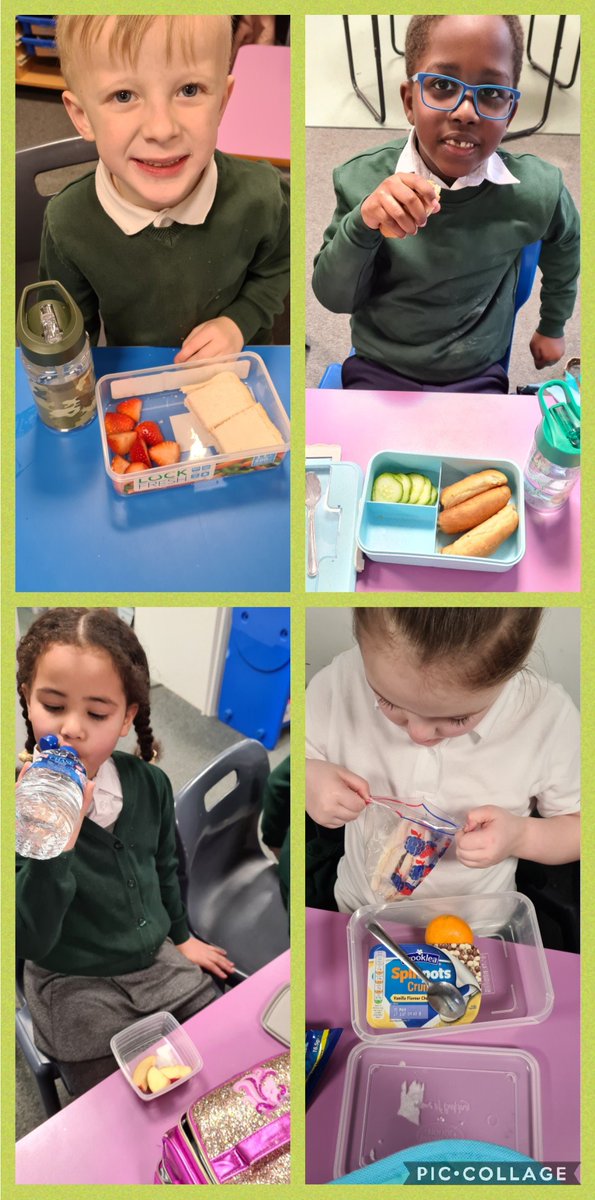 MrsHarrison_APS's tweet photo. We are very impressed with the high number of balanced & #healthylunchboxes in Dosbarth Comet today! The children also remembered their bottle of water & a piece of fruit for morning snack.🥪🍌🍐🍎 #healthyconfidentindividuals #Adamsdownhealthyschools #balance #healthy https://t.co/qL0z4R2mTd