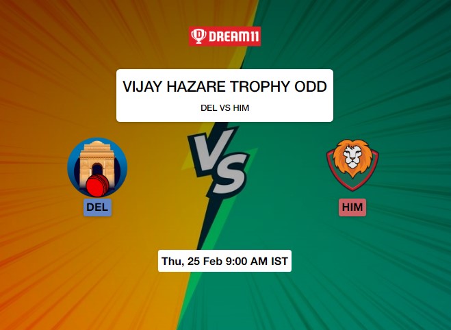 fantasymantra's tweet photo. DEL vs HIM (Delhi vs Himachal Pradesh), Match 52, Vijay Hazare Trophy, 2021 – Fantasy Tips, Dream 11 Team

https://t.co/FHSJ79dLge https://t.co/2wmXHEpBF4