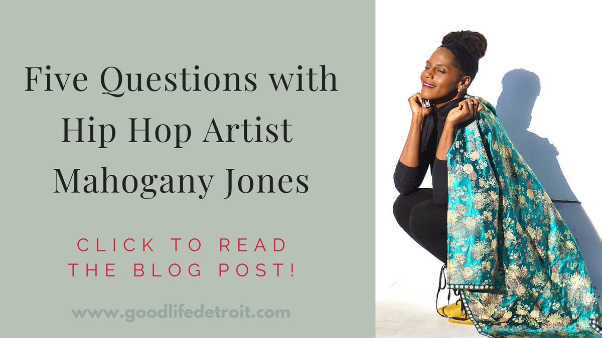 "I really wanted “Melanin” to be an anthem not just for Black women, but for Black people and Blackness." Mahogany Jones on her latest single "Melanin"

Read the full interview on the blog! goodlifedetroit.com/mahogany-jones…

#BlackHistoryMonth #BlackLivesMatter #hiphop #MusicArtist