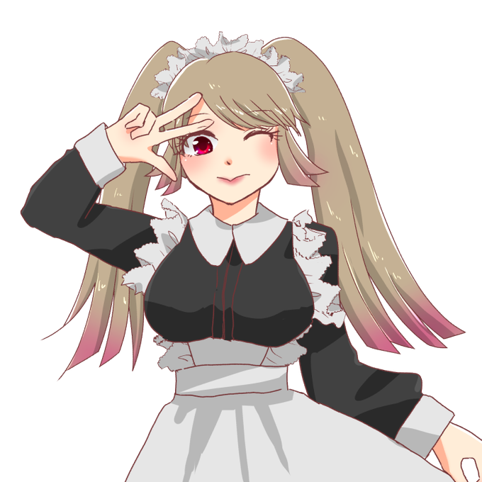 メイド服のtwitterイラスト検索結果
