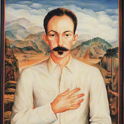 "Muy fiera y caprichosa es la Poesía. / A decírselo vengo al pueblo honrado... / La denuncio por fiera. Yo la sirvo / Con toda honestidad: no la maltrato" #JoseMarti 
#PorMarti  #VivaCubaLibre #PatriaOMuerte  #24defebrero